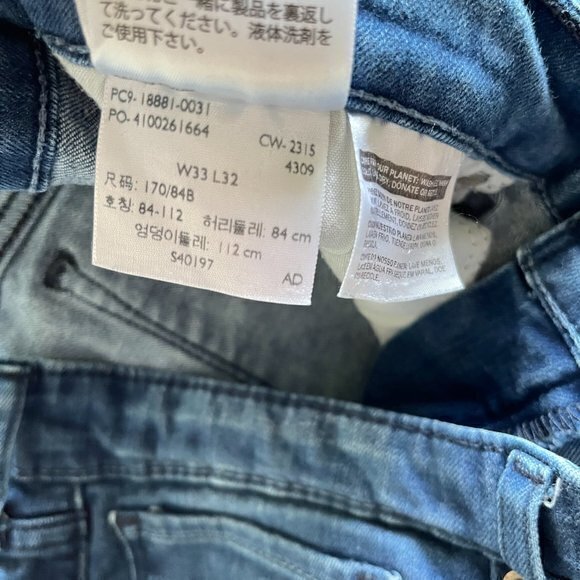 LEVIS 711 SKINNY WOMEN'S JEANS SIZE W33 X L32 - Picture 10 of 10